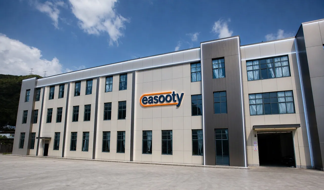 Exterior of the easooty factory building in Ningbo