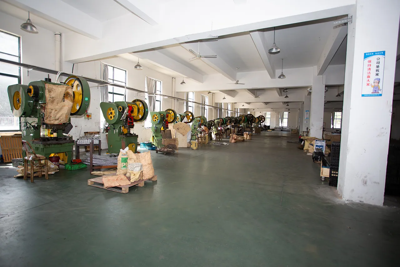 Metal stamping press line